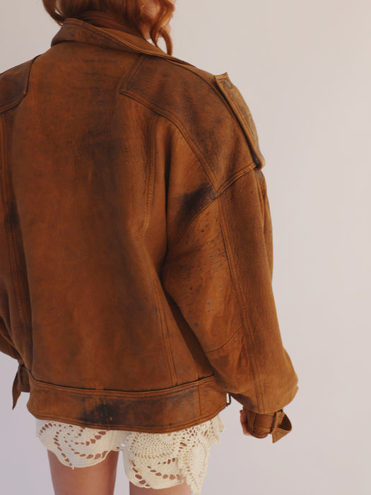 VINTAGE LEATHER JACKET