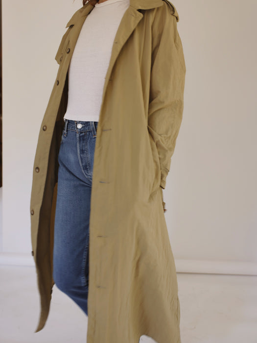 THE FLOWY TRENCH - TAN, SMALL