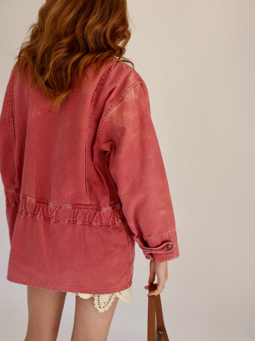 FADED PINK WORK JACKET