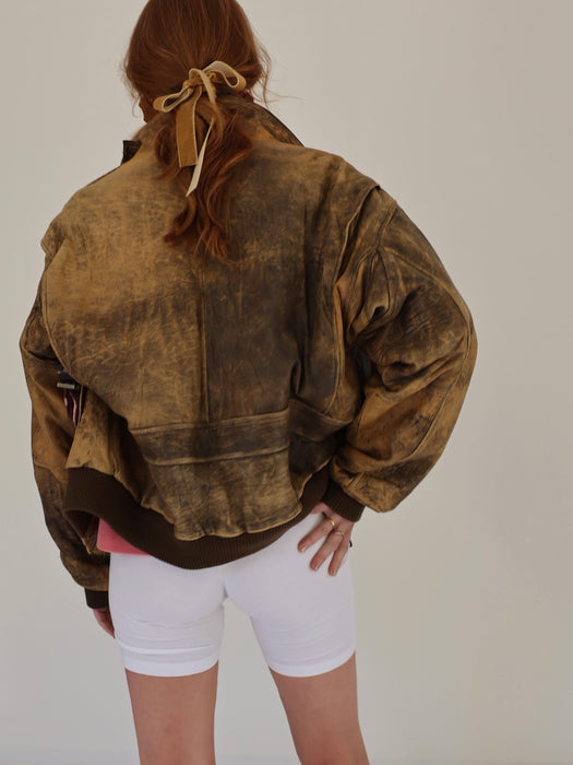 VINTAGE LEATHER JACKET