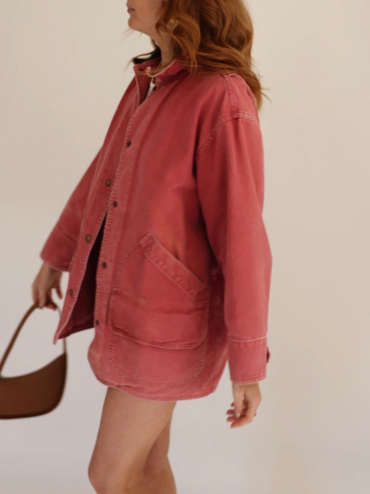 FADED PINK WORK JACKET