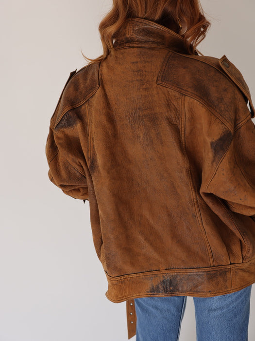 VINTAGE LEATHER JACKET