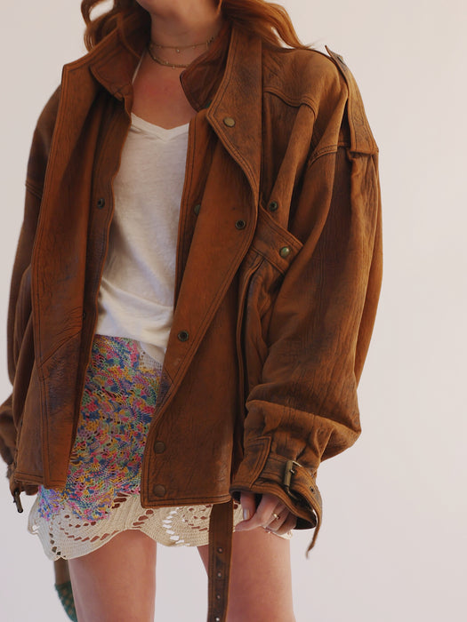 VINTAGE LEATHER JACKET