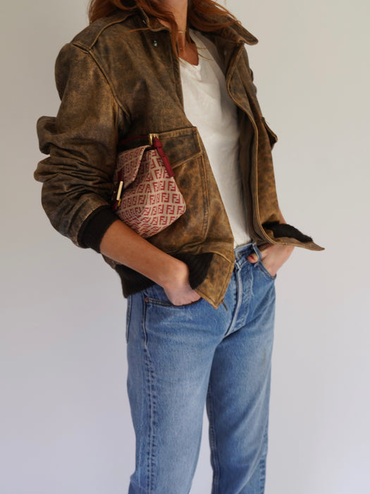 VINTAGE LEATHER JACKET