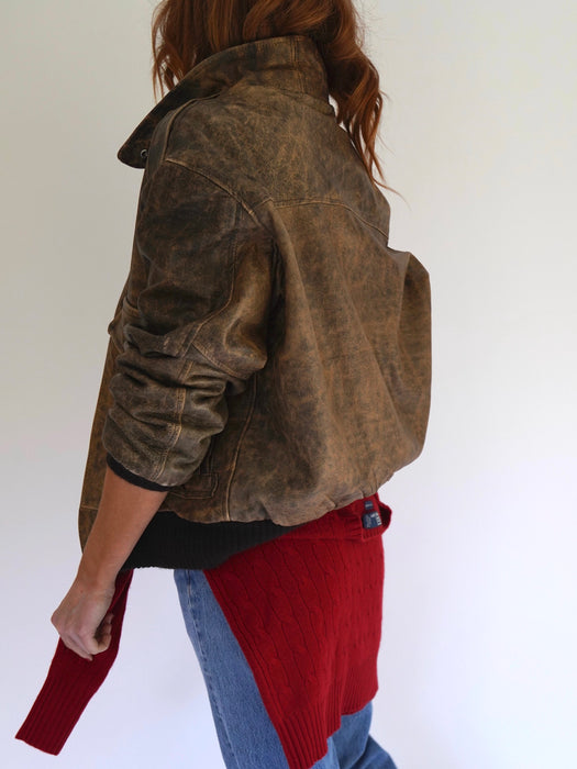 VINTAGE LEATHER JACKET