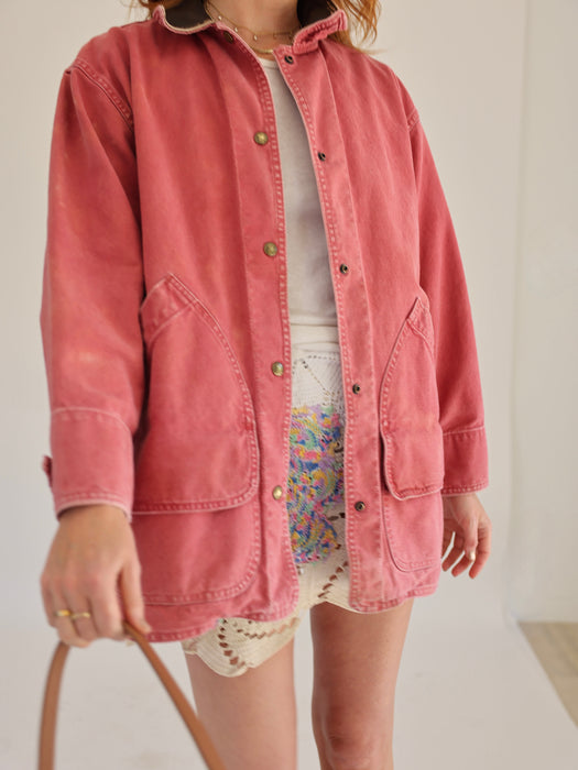 FADED PINK WORK JACKET