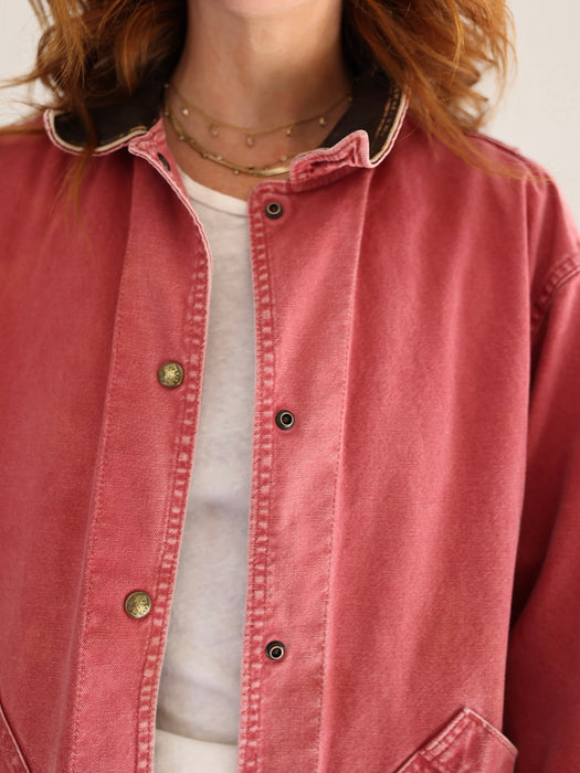 FADED PINK WORK JACKET