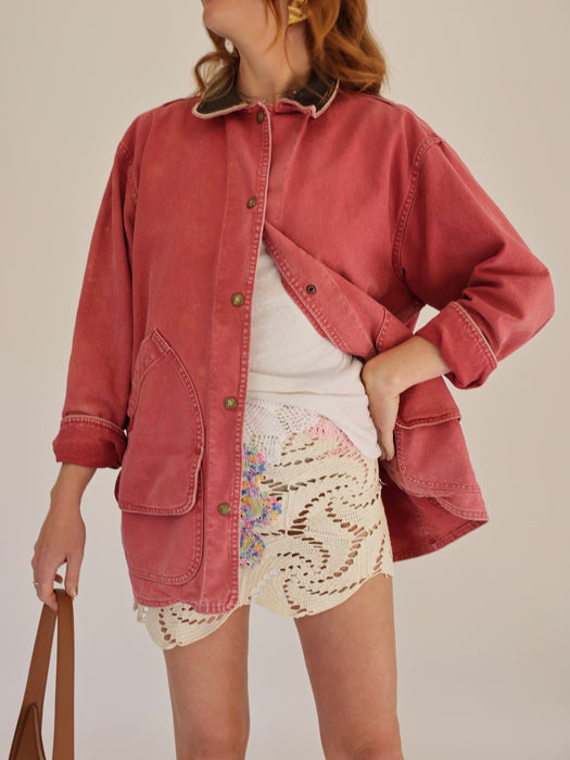 FADED PINK WORK JACKET