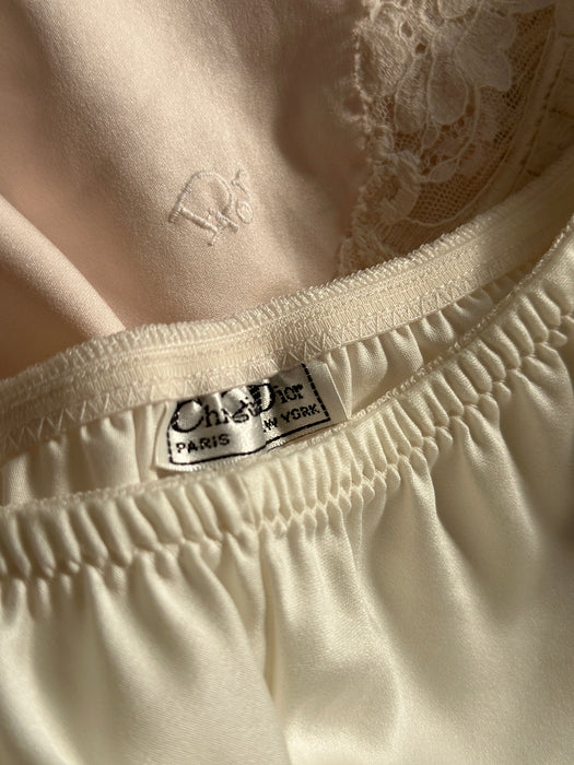 CHRISTIAN DIOR SILKY TAP SHORTS